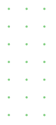 Black grid pattern with green dots.